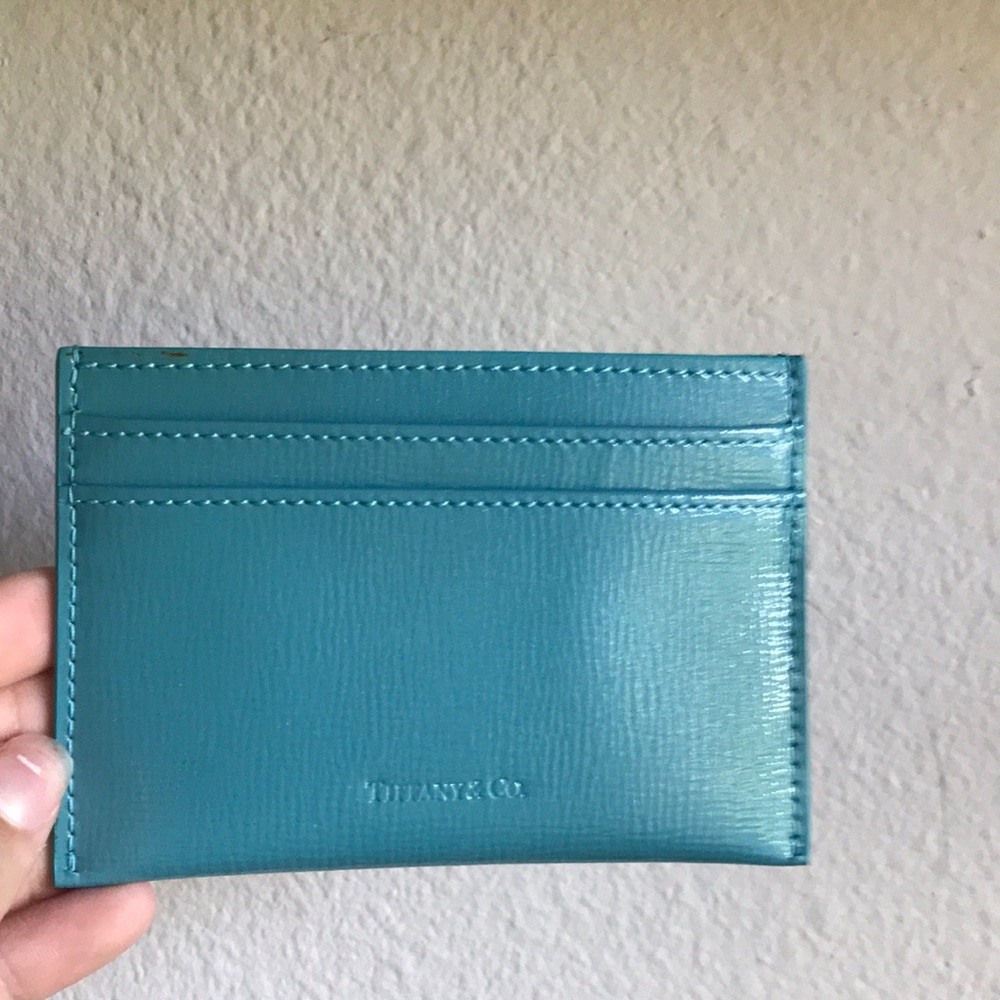 Tiffany & Co. leather card holder